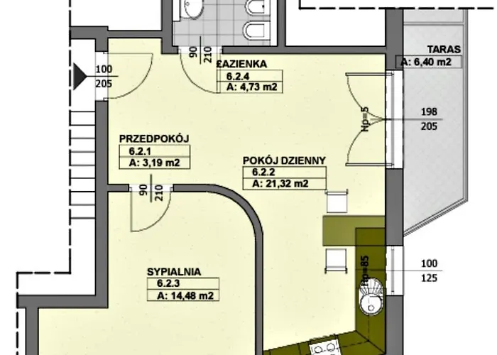 Διαμέρισμα Przy Plazy Pobierowo